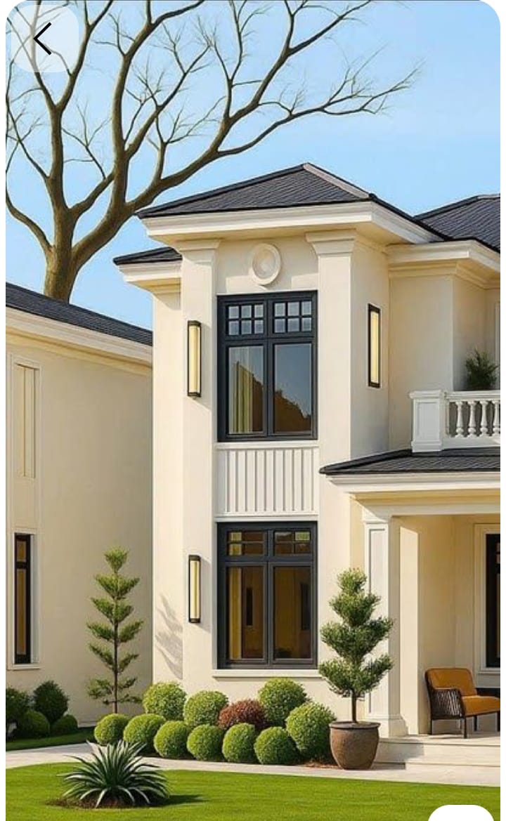 Luxury painted home